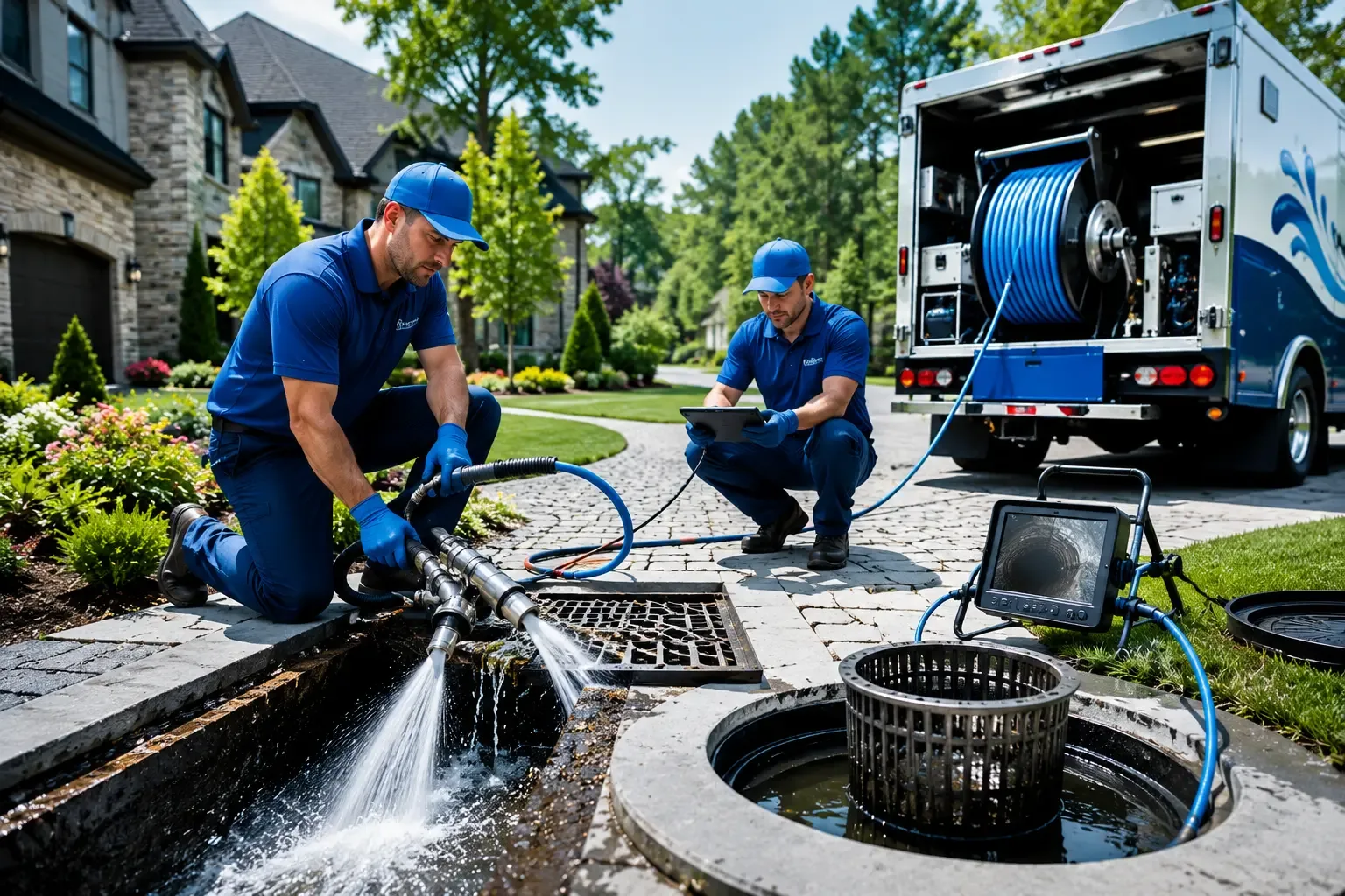 Local outdoor drain cleaning professionals in Boswell, IN